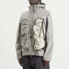 Oakley Men's Latitude Veil Slingpack Jacket in Cement