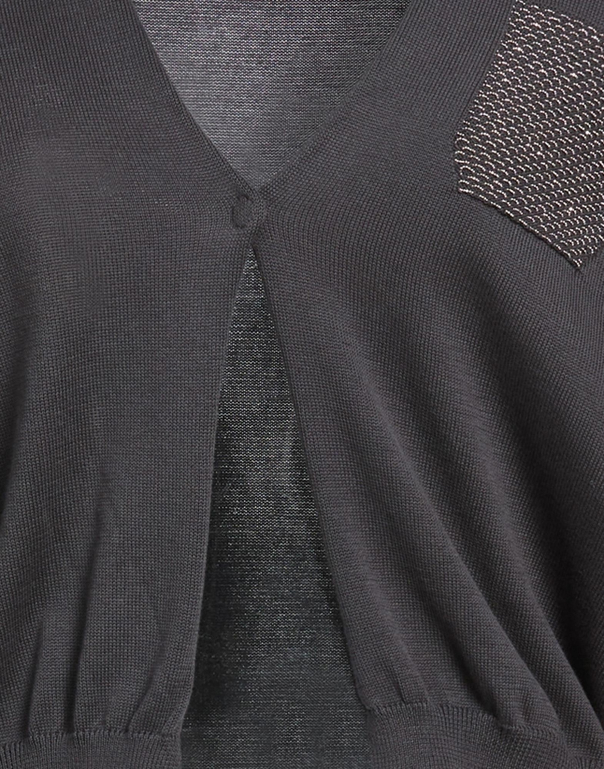 Peserico Womens Cardigan Charcoal