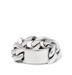 BOTTEGA VENETA - Sterling Silver Chain Ring - Silver