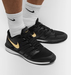 Nike Tennis - Air Zoom Prestige Rubber and Mesh Tennis Sneakers - Black