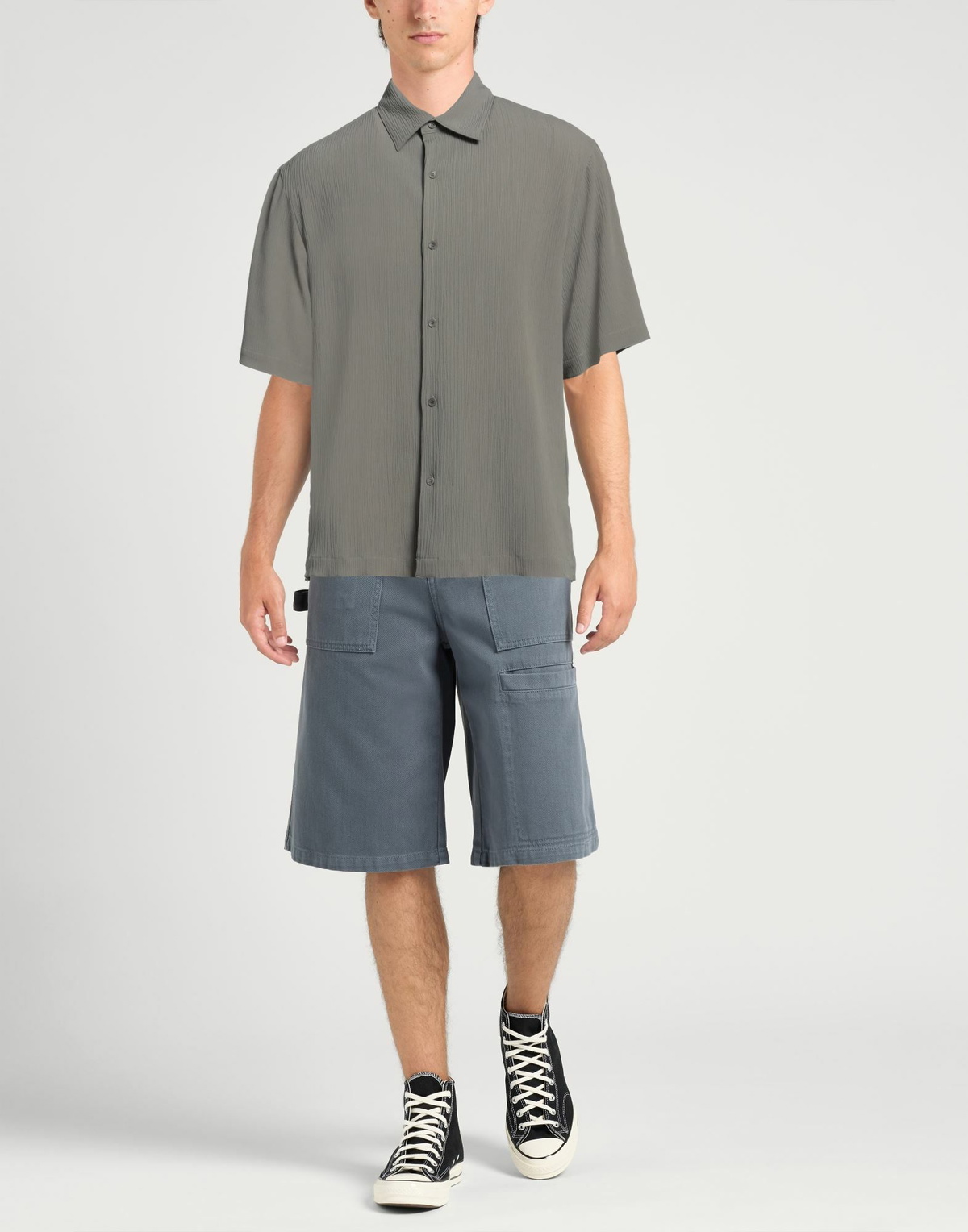 Sandro Mens Shirt in Grey