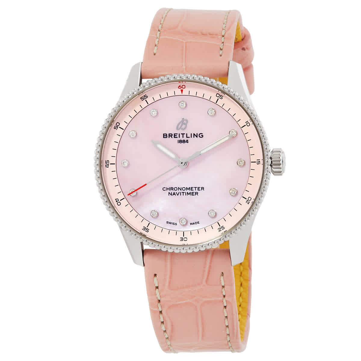 Breitling Navitimer Quartz Diamond Ladies Watch A77320D91K1P1