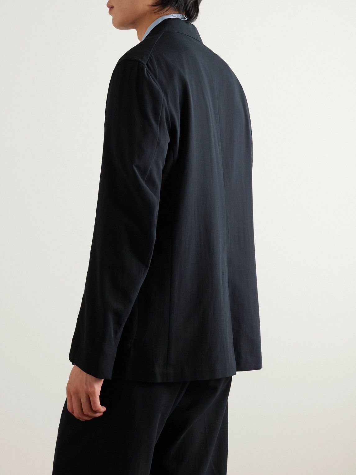 Auralee - Unstructured Cotton and Silk-Blend Twill Suit Jacket