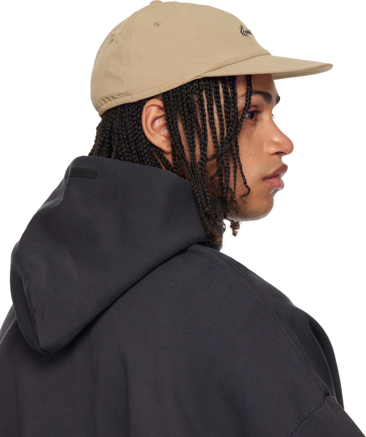 Fear of God ESSENTIALS Beige Signature 5 Panel Cap