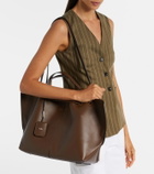 Max Mara Large leather tote bag
