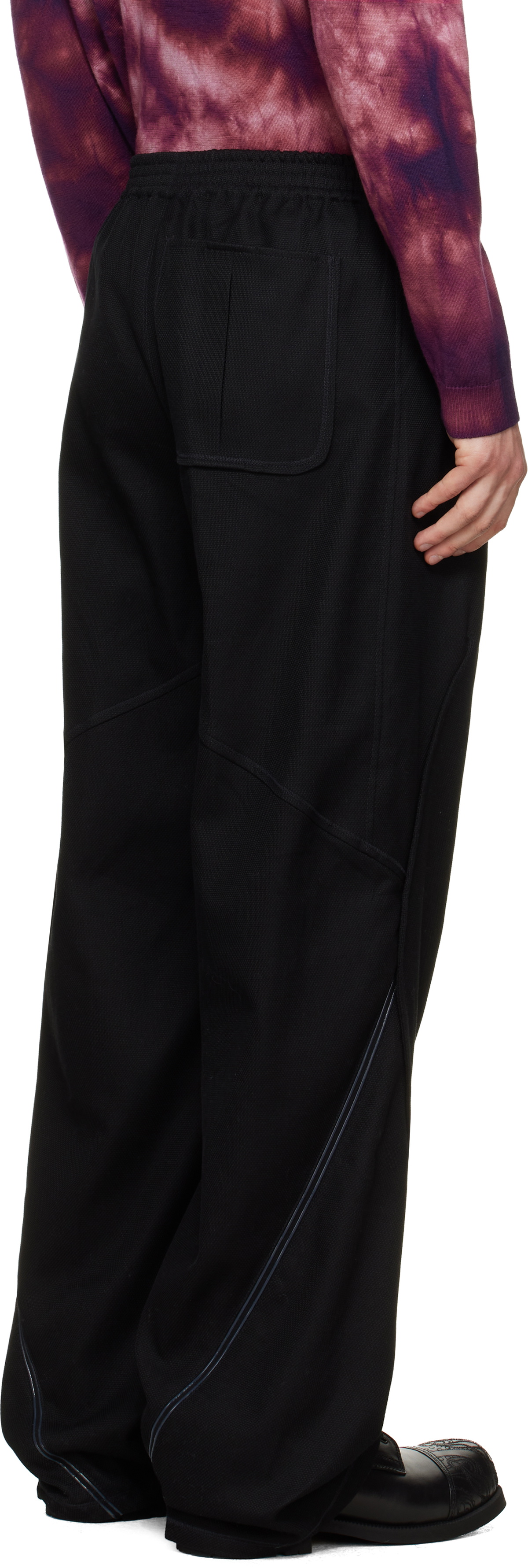 Kiko Kostadinov Black Vig K-Dart Trousers