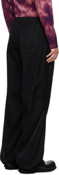 Kiko Kostadinov Black Vig K-Dart Trousers