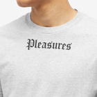 Pleasures Men's Pub T-Shirt in Heather Grey