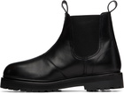 Studio Nicholson Black Kick Chelsea Boots