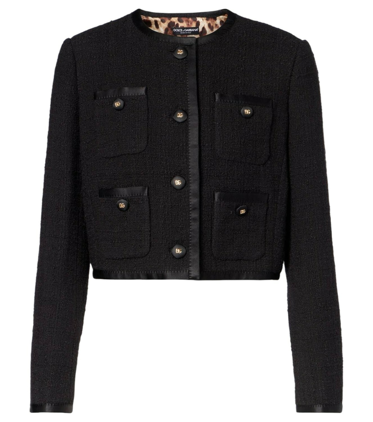 ジャケット Dolce & Gabbana 'Tuxedo' crop blazer Dolce&Gabbana Wool Blend Crop Tuxedo Jacket | Nordstrom