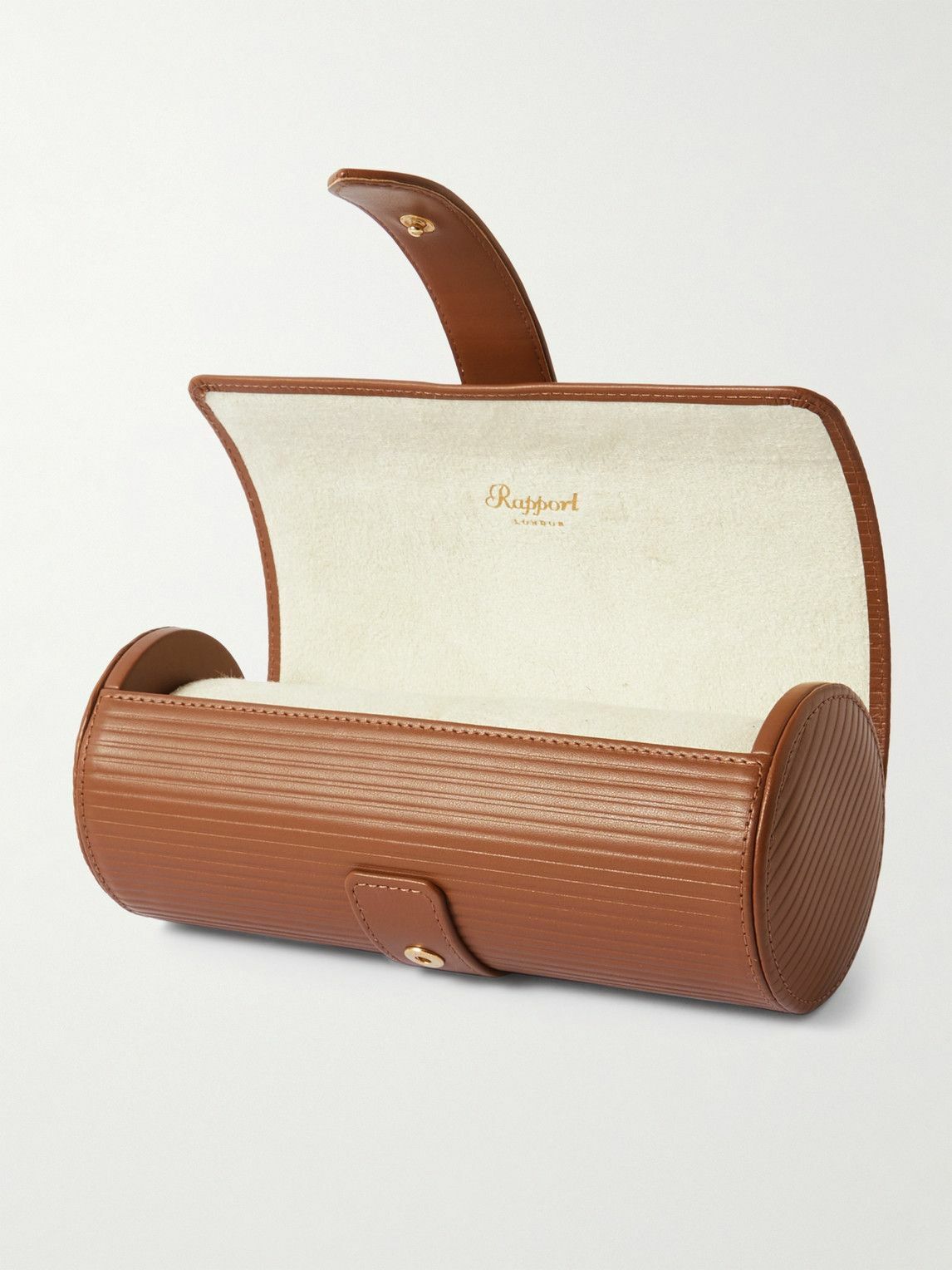 Rapport London - Nova Leather Three-Watch Roll