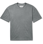 Maison Margiela - Oversized Garment-Dyed Cotton-Jersey T-Shirt - Gray