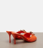 Dolce&Gabbana Embellished brocade mules