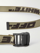 Off-White - Industrial Logo-Jacquard Webbing Belt