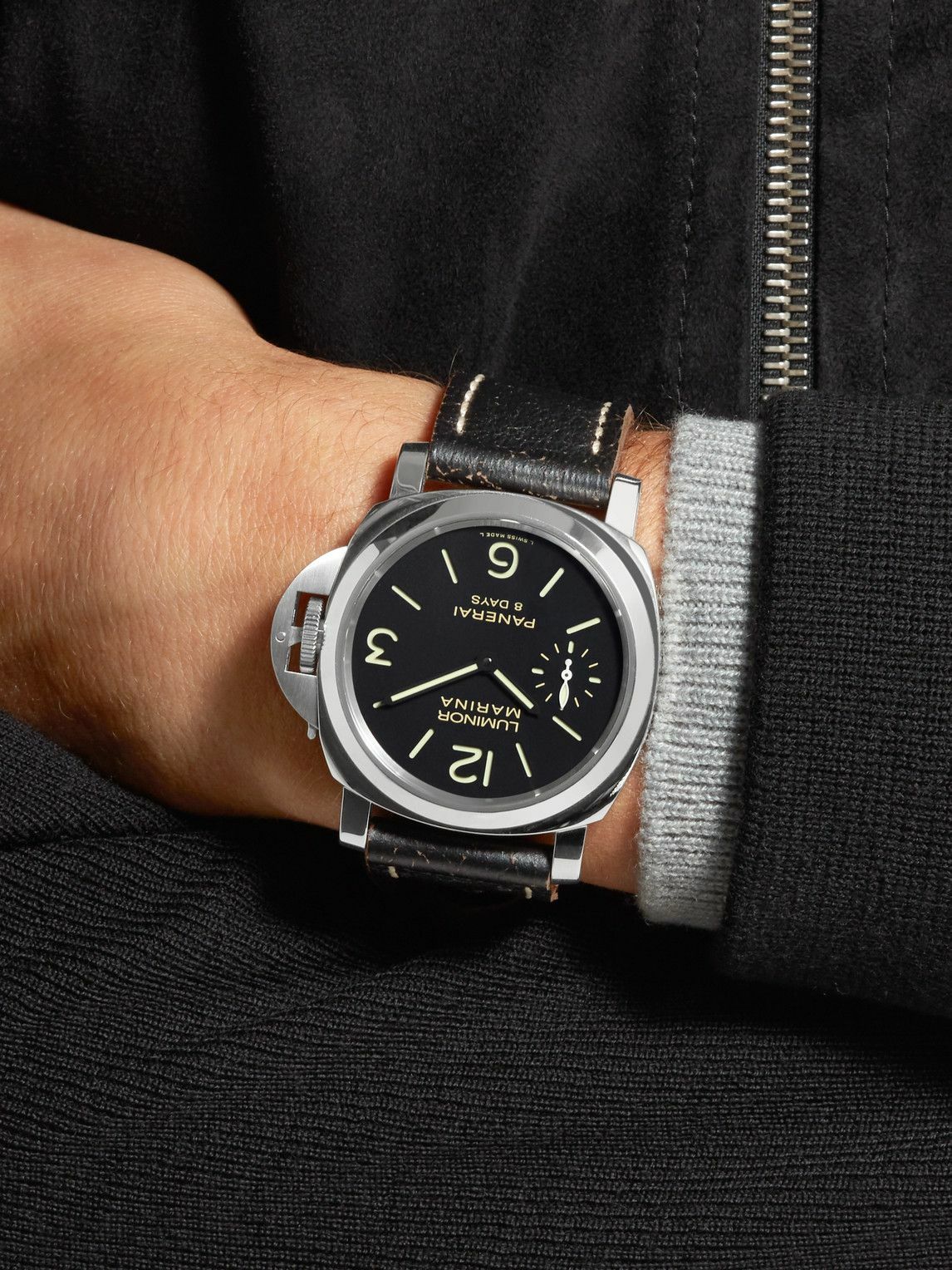 Panerai Luminor Marina 8 Days Acciaio 44mm Stainless Steel and