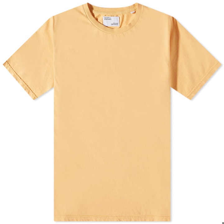 Photo: Colorful Standard Men's Classic Organic T-Shirt in Sandstone Orange