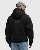Rough. PADDED ZIP HOODIE Black Mens Hoodies/Zipper