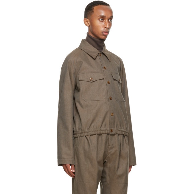 Lemaire Brown Military Jacket Lemaire