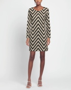 Berna Womens Mini dress in Beige