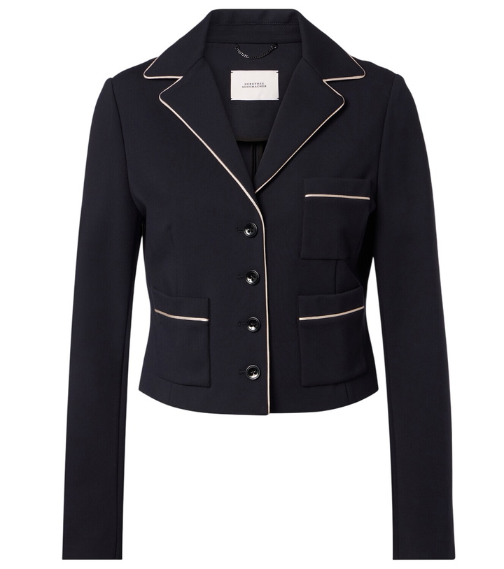 Photo: Dorothee Schumacher Emotional Essence cropped blazer