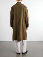 Anderson & Sheppard - Shell Trench Coat - Green