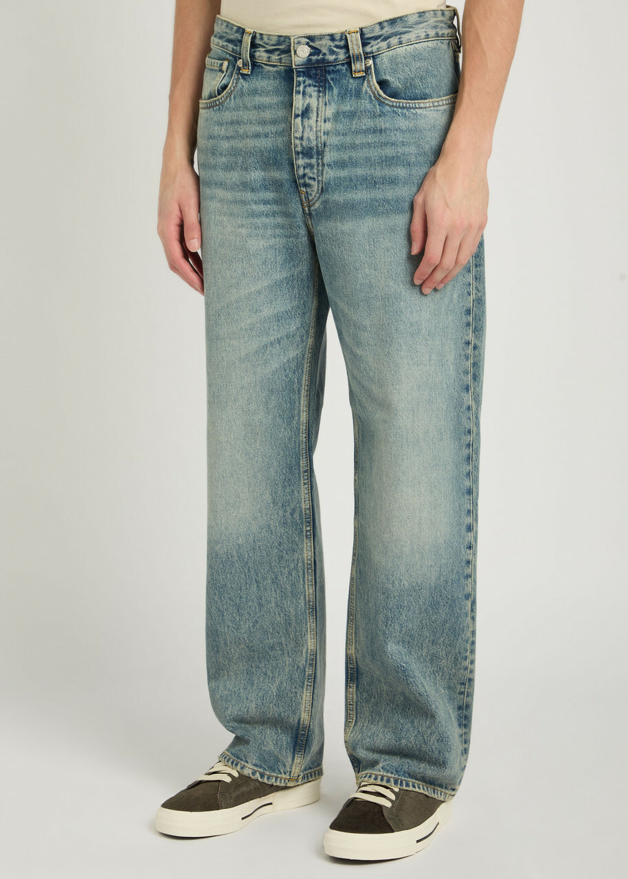 Won Hundred Steve Straight-leg Jeans Light Blue
