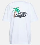 Palm Angels Logo printed cotton T-shirt