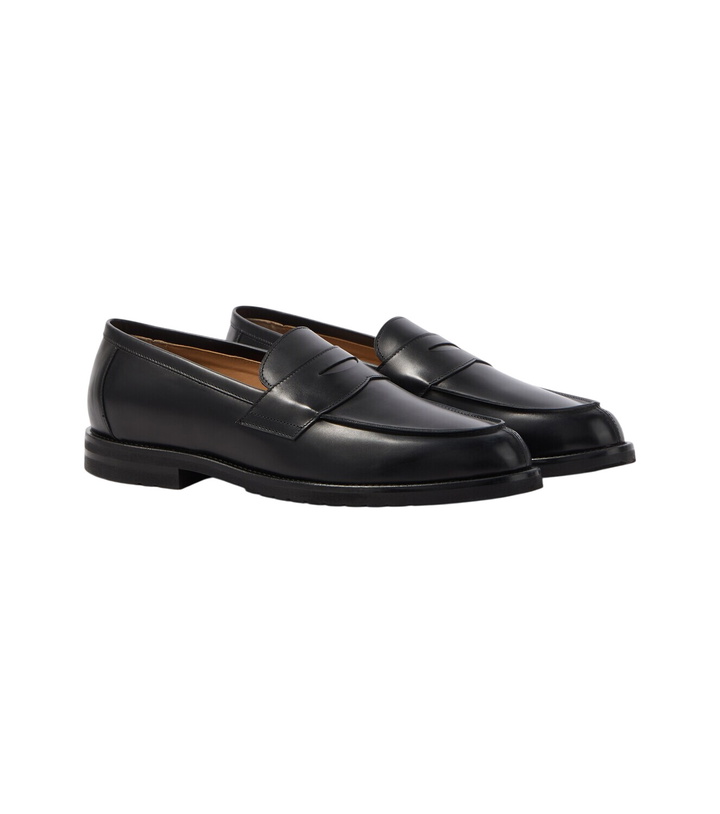 Photo: Thom Sweeney Leather penny loafers