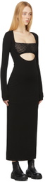 1017 ALYX 9SM Black Macrame Long Dress