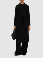 WEEKEND MAX MARA Manu Belted Wool Midi Coat