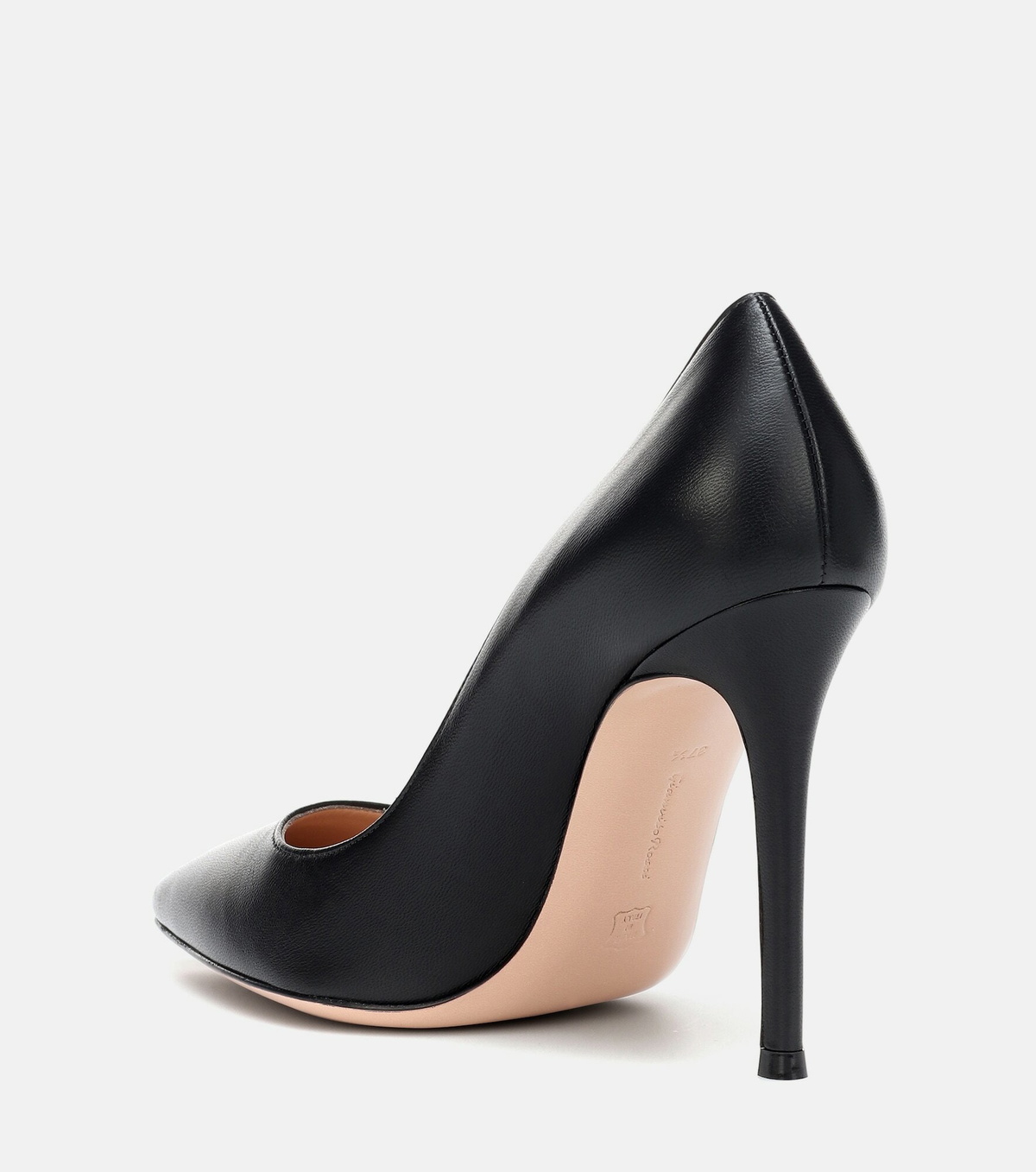 Gianvito Rossi Blue Leather Pumps main image 0