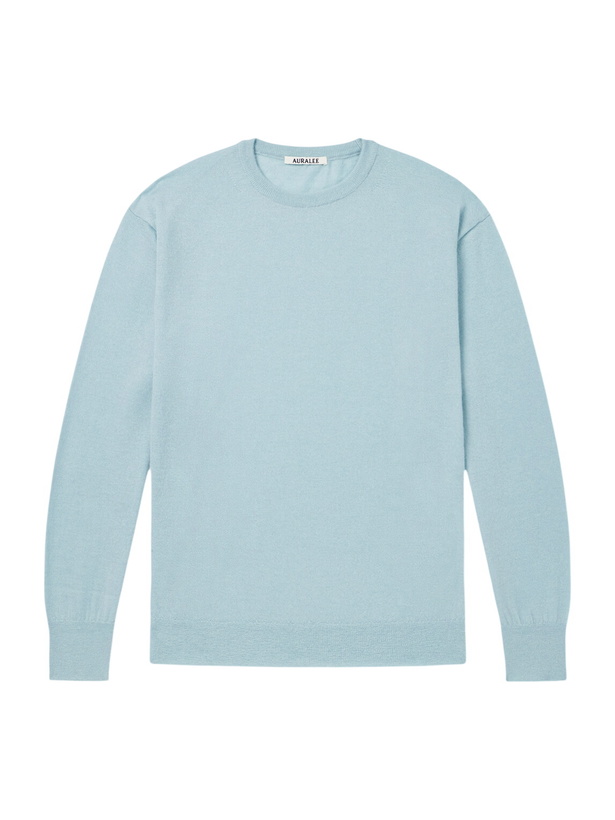 Photo: Auralee - Cashmere Sweater - Green