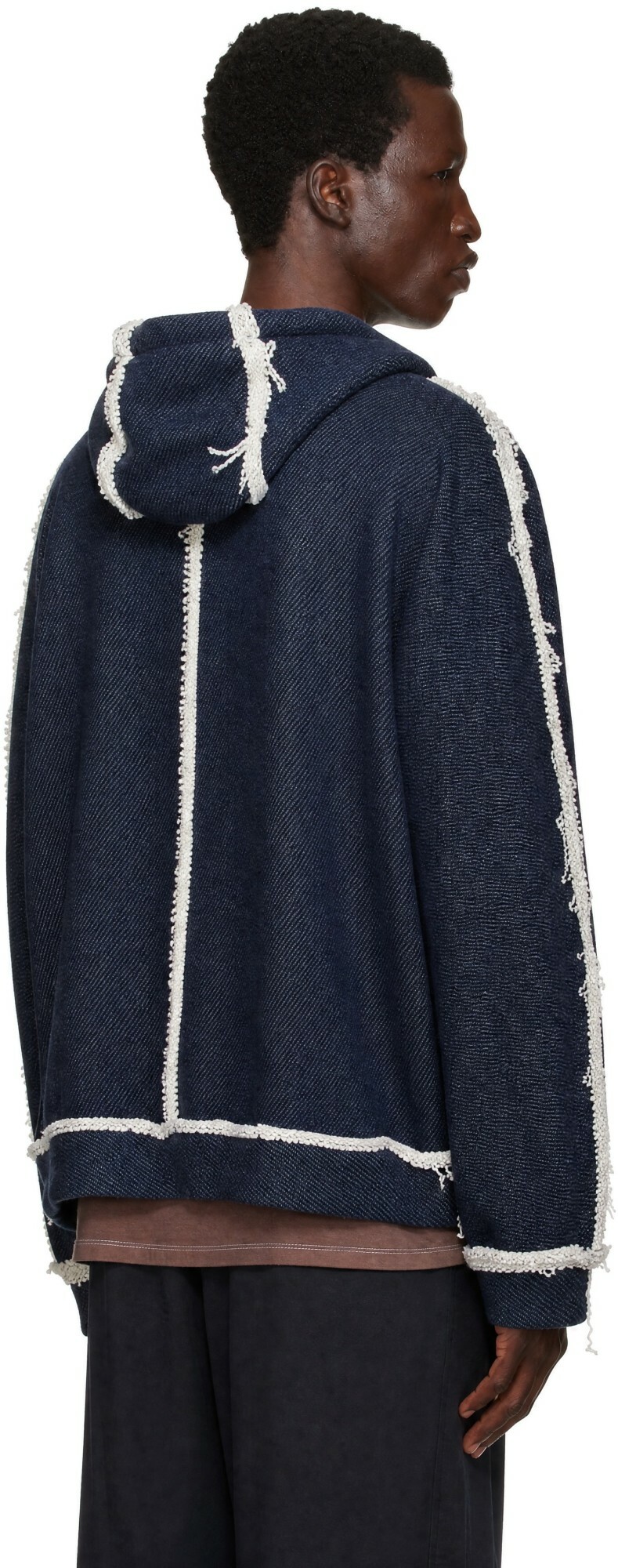 Edward Cuming Navy Flex Hoodie