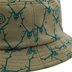 South2 West8 Men's Sull & Target Bucket Hat in Khaki