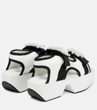 Cecilie Bahnsen - May embellished jacquard sandals