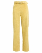 Jijil Womens Pants in Yellow