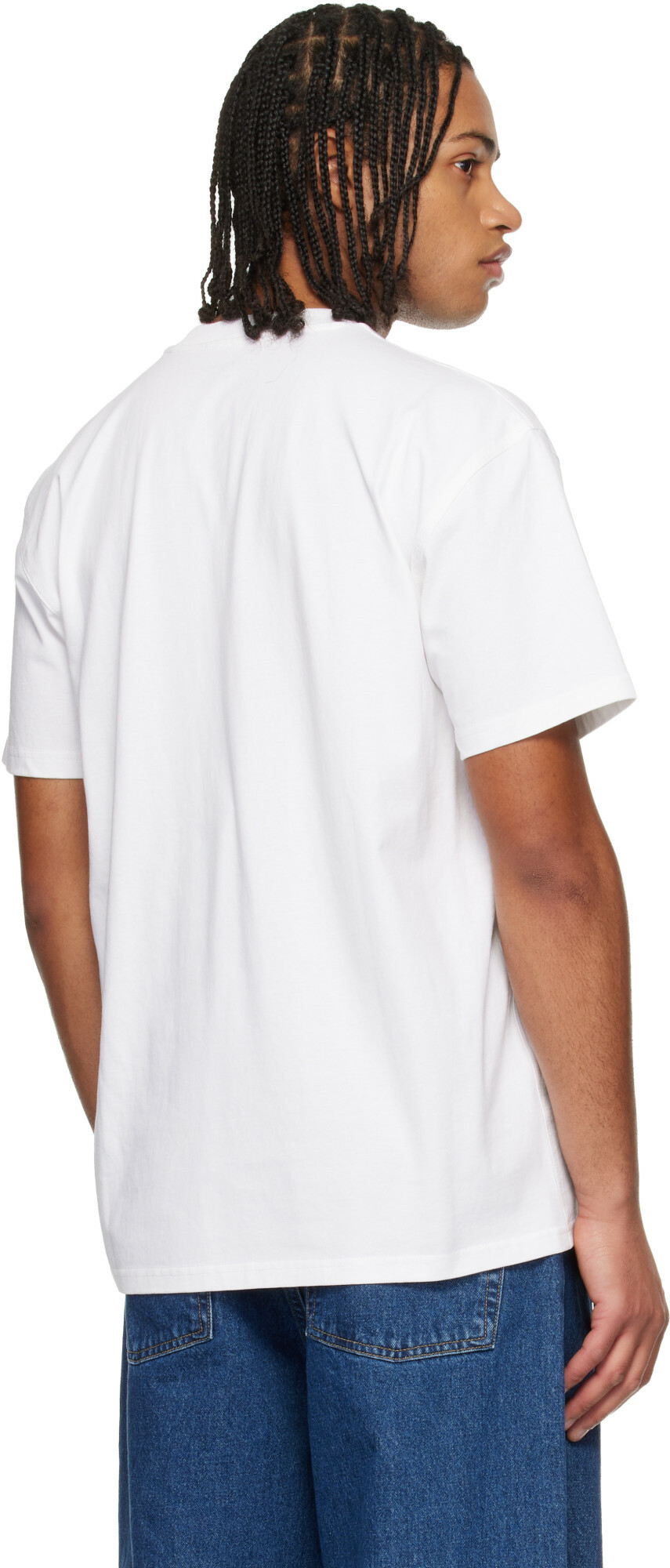 Carhartt Work In Progress White S/S American Script T-shirt