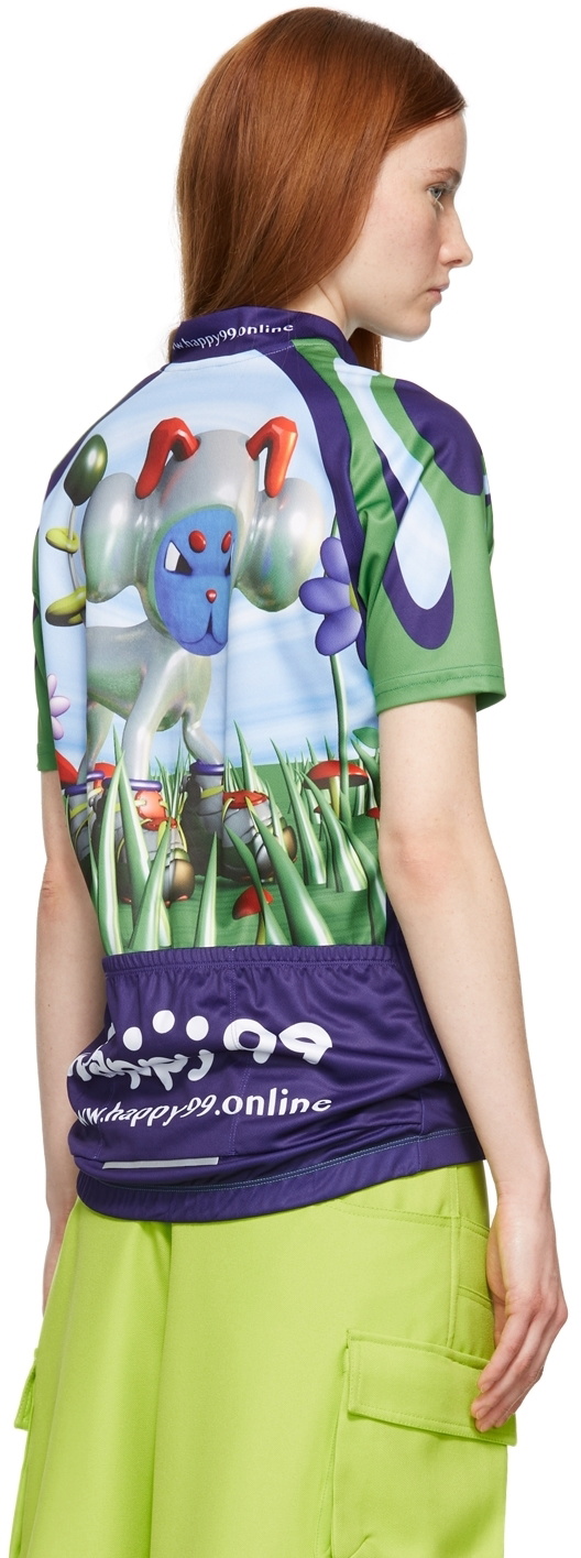 Happy99 Multicolor C.L.I.O Cycling T-Shirt