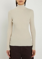 Varley Ravena Ribbed Knit top Cream