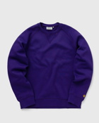 Carhartt Wip Chase Sweat Purple - Mens - Sweatshirts