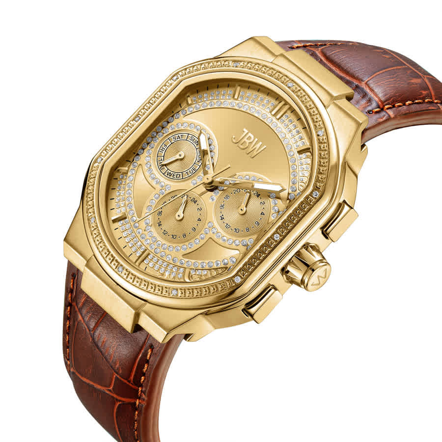 JBW Orion Collection Automatic Gold Dial Mens Watch J6408B