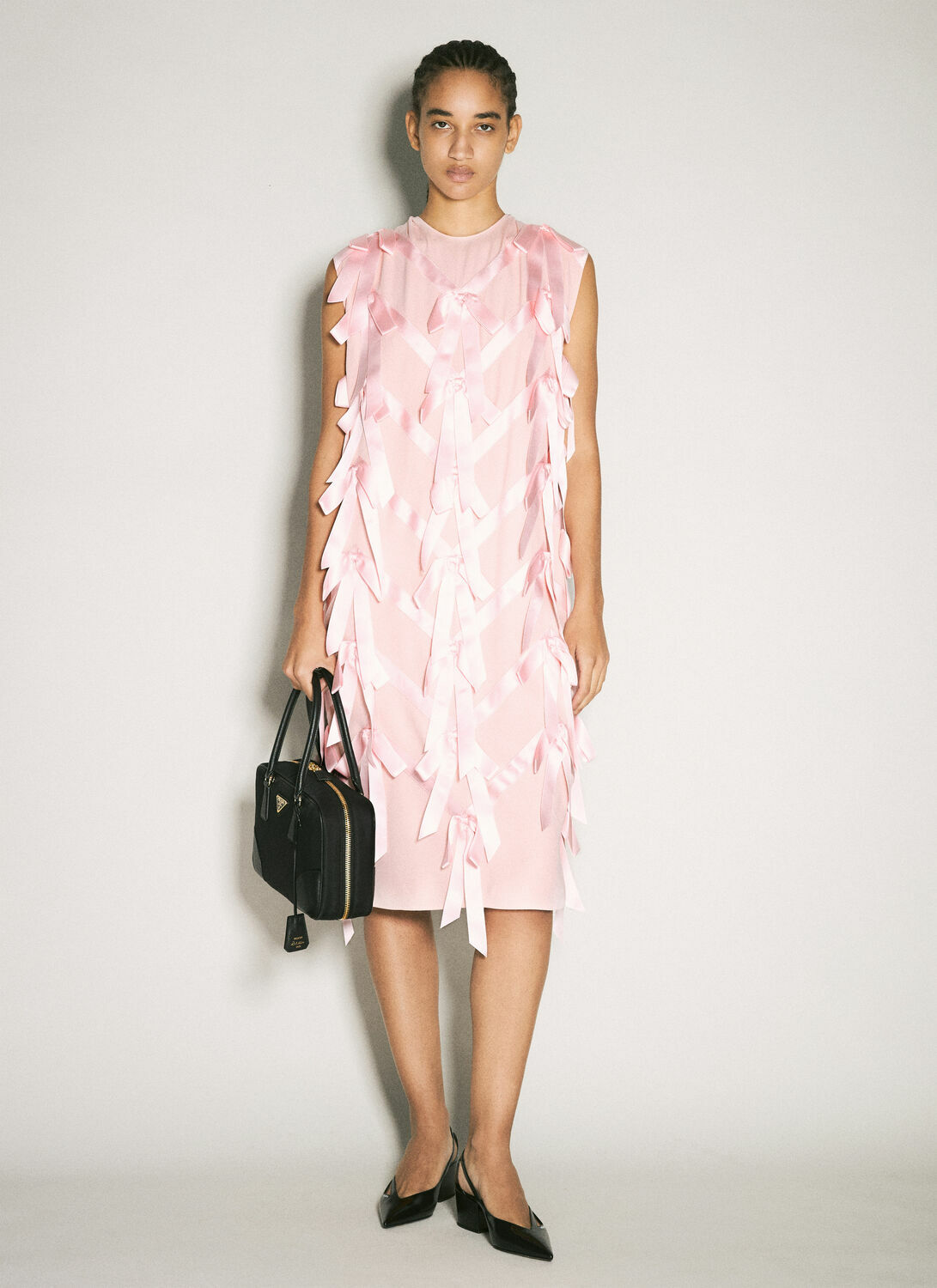 Prada Sablé Midi Dress