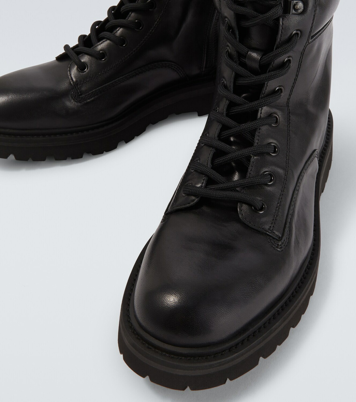 Bogner Seoul leather lace-up boots