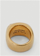 Balenciaga - Icon Signet Ring in Gold