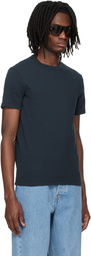 TOM FORD Navy Cotton Crewneck T-shirt