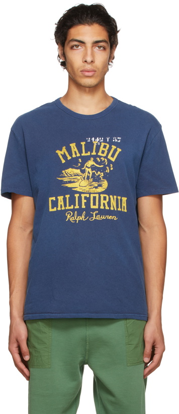 Photo: Polo Ralph Lauren Blue Graphic T-Shirt