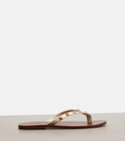 Valentino Garavani Rockstud leather thong sandals