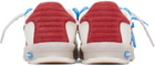 Off-White White & Red 'End Of Play' Sneakers