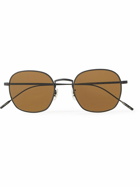 Oliver Peoples - Adés Round-Frame Titanium Sunglasses