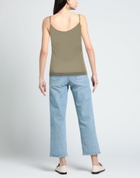 Majestic Filatures Womens Top Military in Green